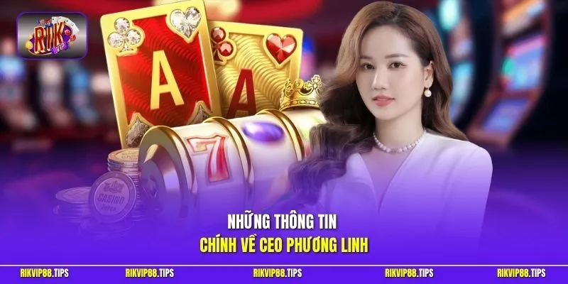 Những thông tin chính về CEO Phương Linh