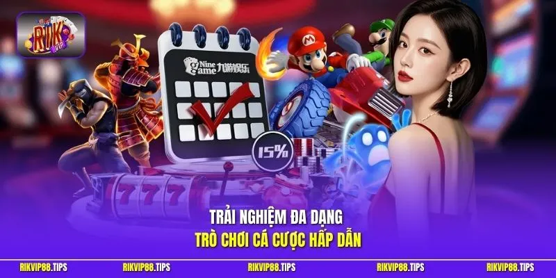 Trải nghiệm đa dạng trò chơi cá cược hấp dẫn